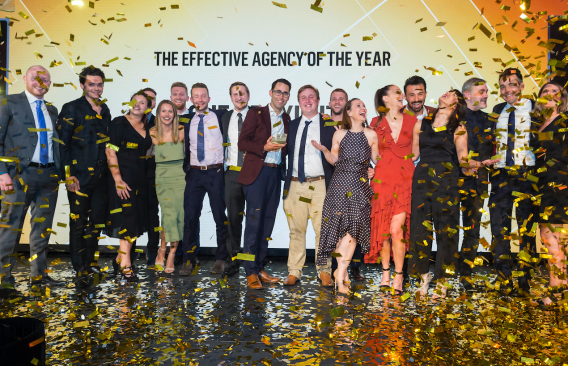 CHE Proximity crowned Effective Agency of the Year and wins six other Effies at the 2018 Awards