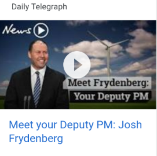 Meet your new deputy PM, courtesy of The Daily Telegraph