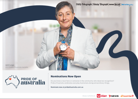 News Corp, Australia Post and Seven collaborate for Pride of Australia Awards