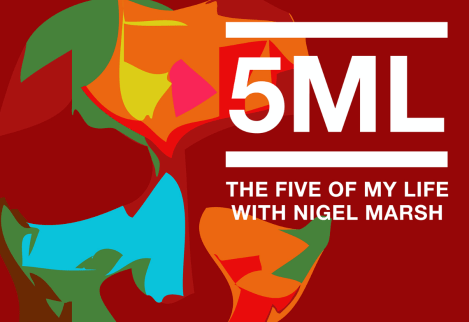 Nigel Marsh and PodcastOne launch ‘The Five of My Life’