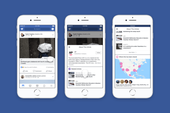 Facebook to rollout context button for Australian users in fight against fake news