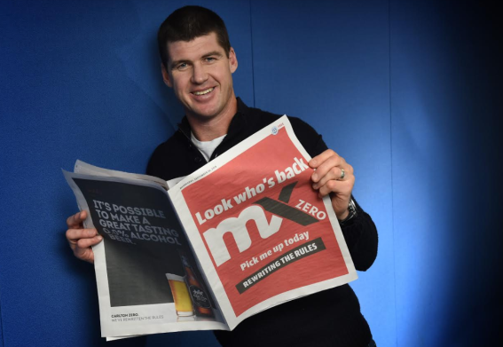 Commuter paper mX returns to Melbourne metro trains