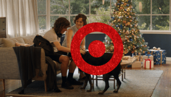 Police escort, drones and dog help deliver forgotten gift as Target begins Christmas push