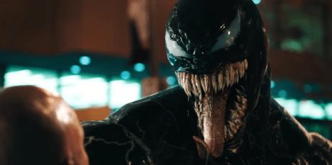 Sony Pictures’ ‘excessively menacing’ Venom movie trailer deemed too violent