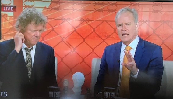 Don’t watch the ads, relegated Outsiders host tells viewers