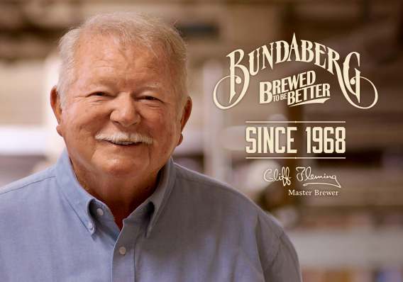 Bundaberg Brewed Drinks coaxes founder onto screens for global 50 year anniversary campaign