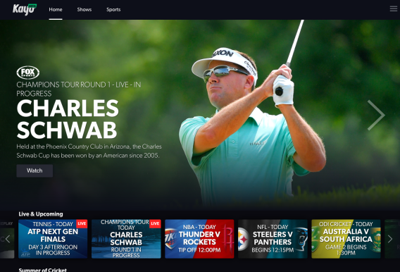 Fox Sports launches beta version of Kayo sports streaming service