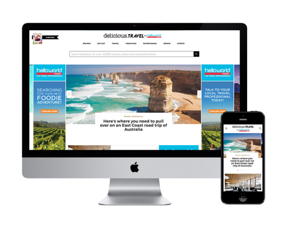 Delicious launches travel vertical with Helloworld as partner