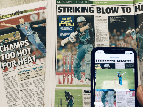 News launches augmented reality app as part of Big Bash League push
