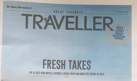 Nine’s papers refresh Traveller section for 2019
