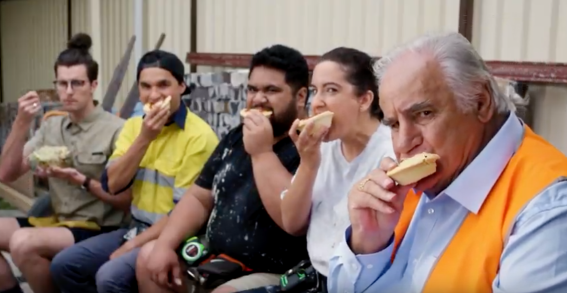 Original ‘lambassador’ Sam Kekovich ditches lamb in ‘Australian Made’ ad targeting tradies
