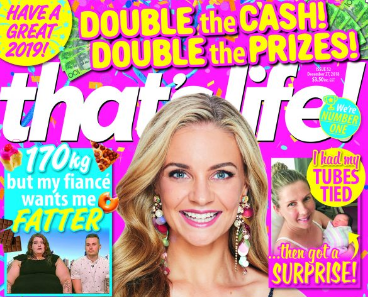 Pacific Magazines expands That’s Life product with monthly edition