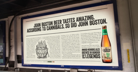 M&C Saatchi creates first campaign for John Boston beer