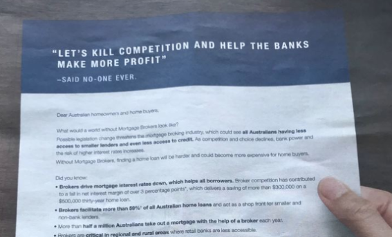 Mortgage brokers launch campaign to fight royal commission proposals