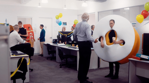 Edge documents the life of a six-foot tall donut in latest work for Donut King