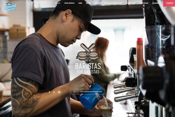 Daylight Agency launches Baristas for Baristas platform with client Almond Breeze