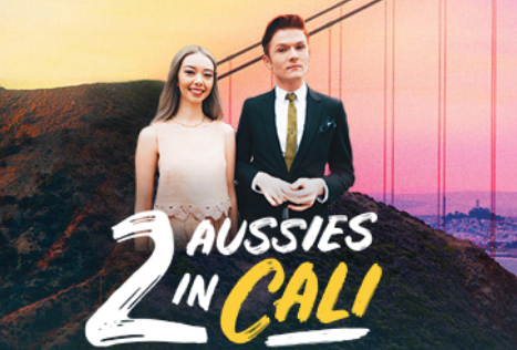 Aussies Rhys Nicholson and Tara Whiteman star in California tourism campaign