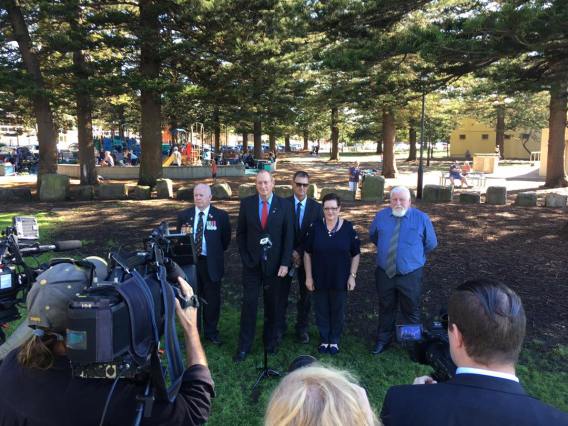 News Corp journalist and photographer victims of alleged assault at Fraser Anning press conference