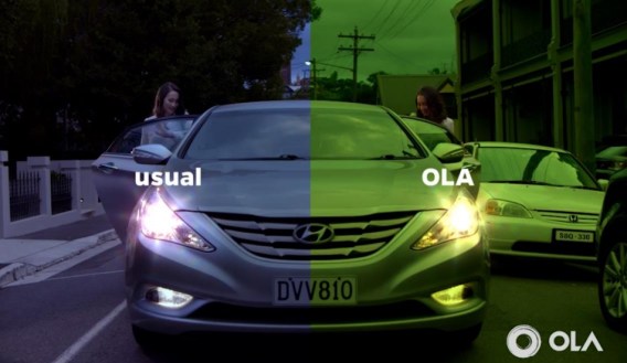 Ride-sharing service Ola asks customers ‘Which ride is better?’