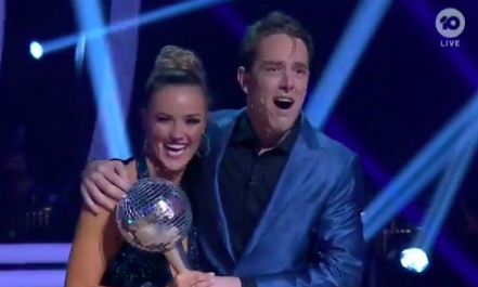 Samuel Johnson wins Dancing With The Stars
