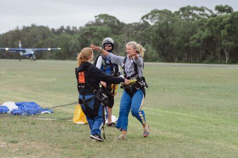 Tears and fears used to show power of skydiving in Skydive Australia promotion