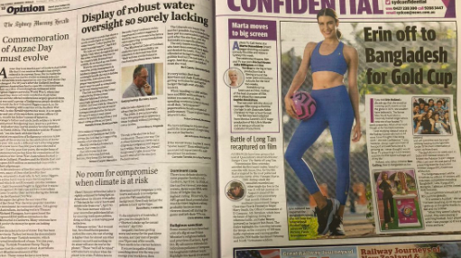 Daily Telegraph accidentally runs Sydney Morning Herald editorial