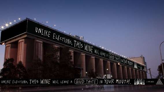 Cummins & Partners launches election-themed work for Pernod Ricard wine label, I Am George
