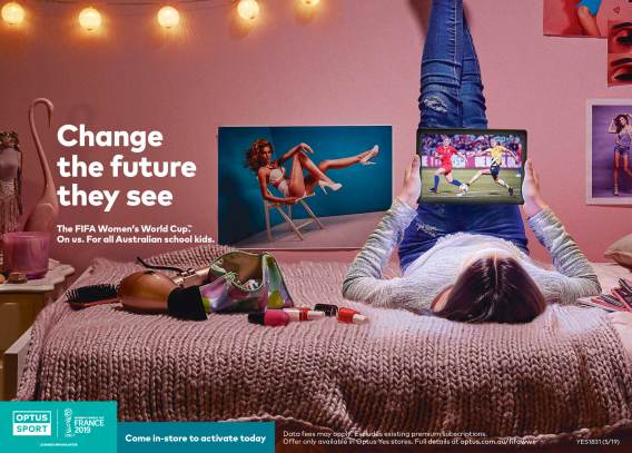 Optus aims to ‘change the future’ by giving women’s sport visibility in FIFA World Cup campaign