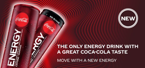 Coca-Cola launches new beverage Energy with a dance party-inspired campaign