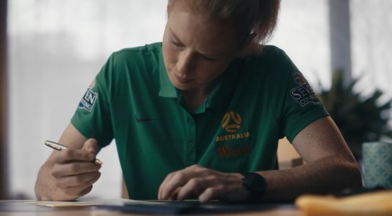 Matildas players write thank you letters to their mentors in new campaign from Hyundai