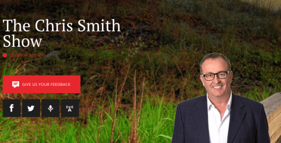 2GB and presenter Chris Smith to part ways