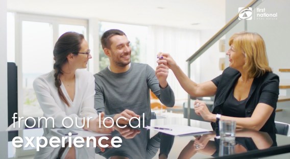 First National Real Estate ad showcases the relationships its agents build with clients