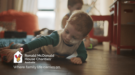 ‘The everyday moments matter most’: Ronald McDonald House campaign shows family life carrying on