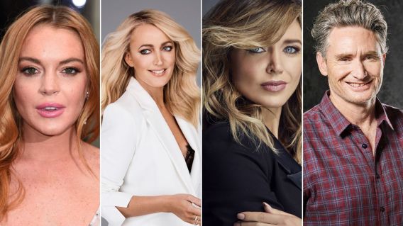 Lindsay Lohan, Jackie O, Dannii Minogue and Dave Hughes join panel for Ten’s The Masked Singer
