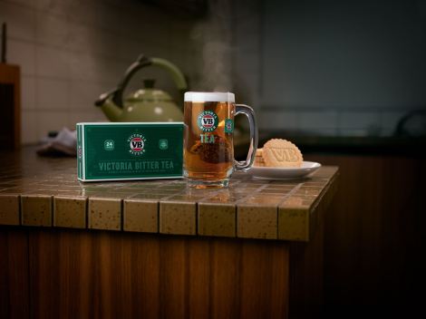 Victoria Bitter launches limited edition VB Tea for cricket fans staying up late for The Ashes