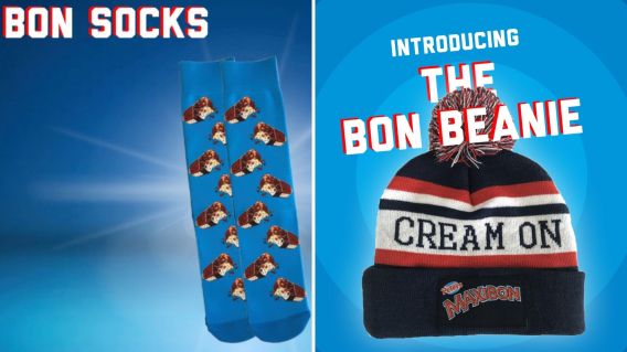 Peters launches Maxibon printed socks and beanies for Beyond Blue