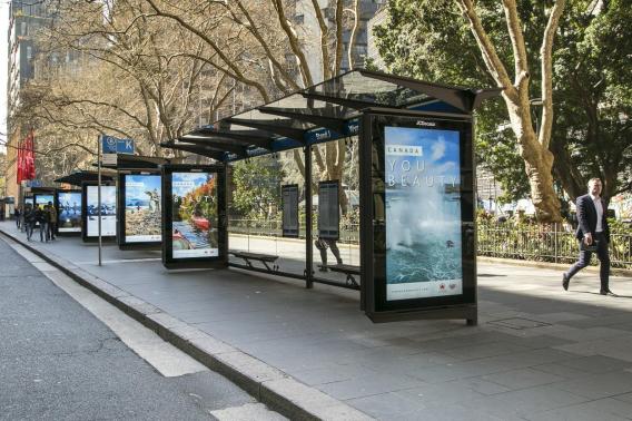 Destination Canada and Air Canada launch an OOH campaign to entice Australians north