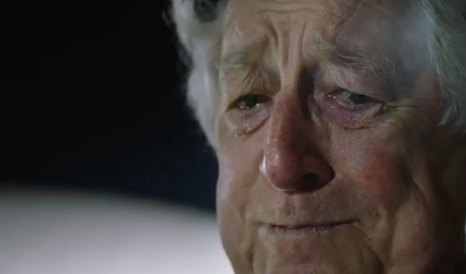 ‘Don’t feel sorry for old mate’: Ad for Adelaide shows no sympathy for sad elderly man