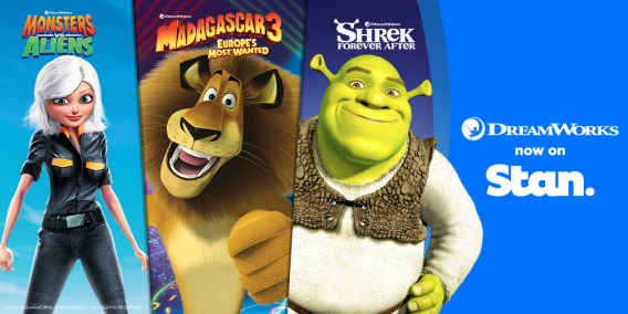 Stan adds Dreamworks titles to its platform through partnership with Paramount