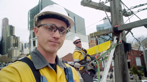 Citipower, Powercor and United Energy shine a light on the ‘lineys’ who maintain Victoria’s power