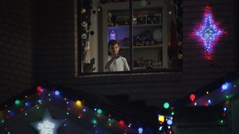Young boy ‘spreads the merry’ with lonely neighbour in Australia Post’s Christmas campaign by The Monkeys