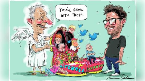 Bill Leak’s son Johannes takes up cartoonist position at The Australian