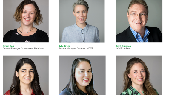 OMA and MOVE restructure teams, welcome five new members