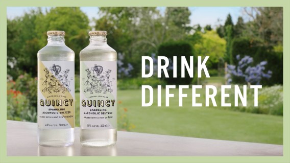 Paper Moose joins the agency roster for Lion and launches alcoholic seltzer brand Quincy