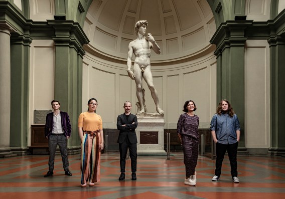University of Melbourne arts students tasked with following the briefs of Michelangelo and Frida Kahlo for campaign