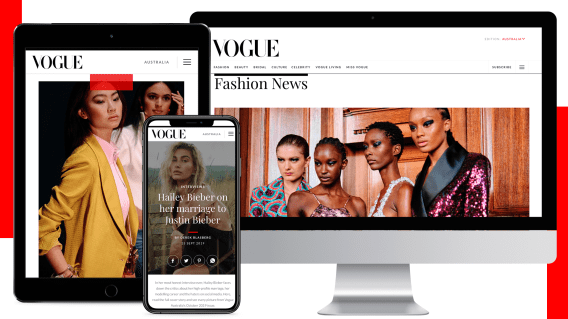Vogue Australia redesigns website to bring digital luxury to readers and advertisers