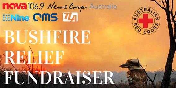 Brisbane media unites in bushfire fundraising effort