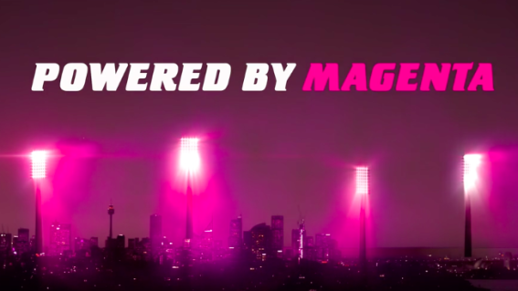 Sydney is ‘powered by magenta’ in BBL team Sydney Sixers’ latest campaign starring Moises Henriques