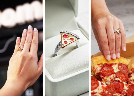 Domino’s launches competition to win gold, diamond and ruby pizza-shaped engagement ring