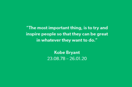 Kayo pays tribute to Kobe Bryant with a ‘blank’ page in the Herald Sun